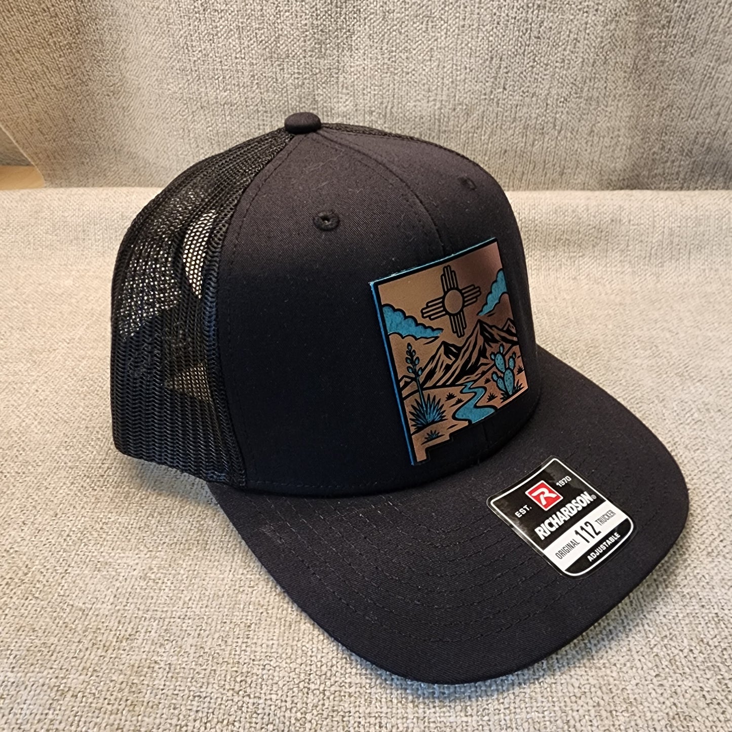 Off The Shelf Richardson 112 Trucker W/Patch Black