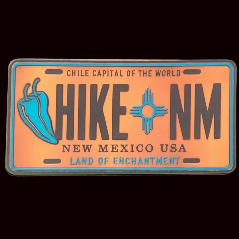 New Mexico Chile Plate Series - "HIKE"