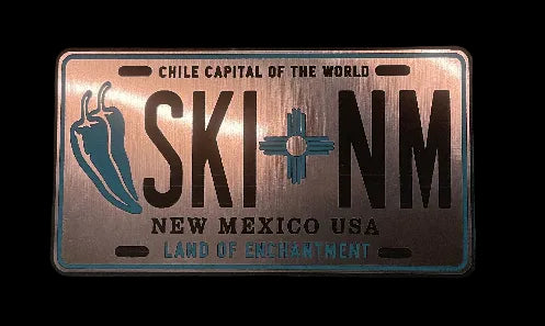 Ski - NM Chile Plate