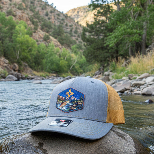 Off The Shelf Richardson 112FP Trucker W/UV Printed Patch