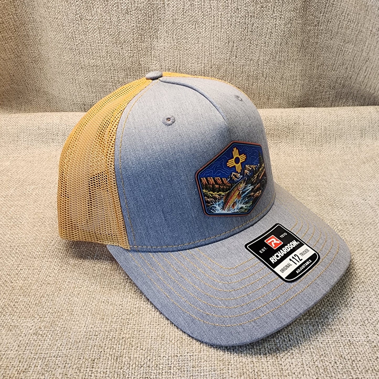 Off The Shelf Richardson 112FP Trucker W/UV Printed Patch