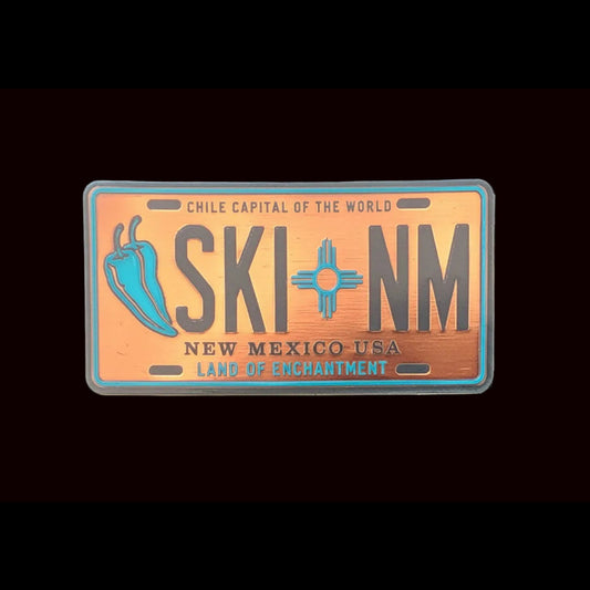 New Mexico Chile Plate Series - "SKI"